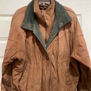 Vintage leather jacket.  Adventure Bound by Wilson’s leather